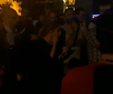 بالفيديو: تظاهرة أمام محطة الشرطة في اللد ضد أعمال العنف واطلاق النار 